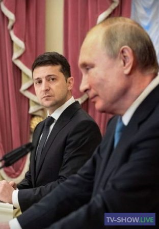 Пресс-конференция Владимира Путина и Владимира Зеленского по итогам переговоров в Париже (09-12-2019)