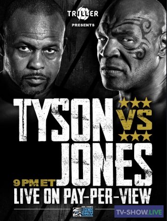 Бокс Майк Тайсон vs Рой Джонс (28-11-2020)
